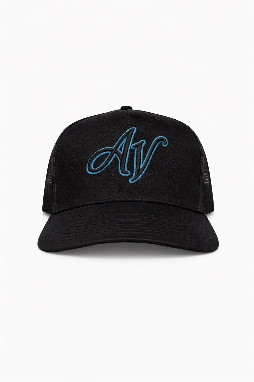 Black & Teal AV Snapback
